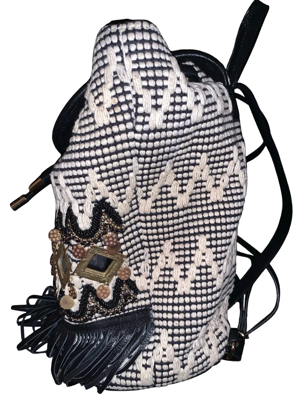 Rebecca Minkoff Julian Fringe Boho Backpack